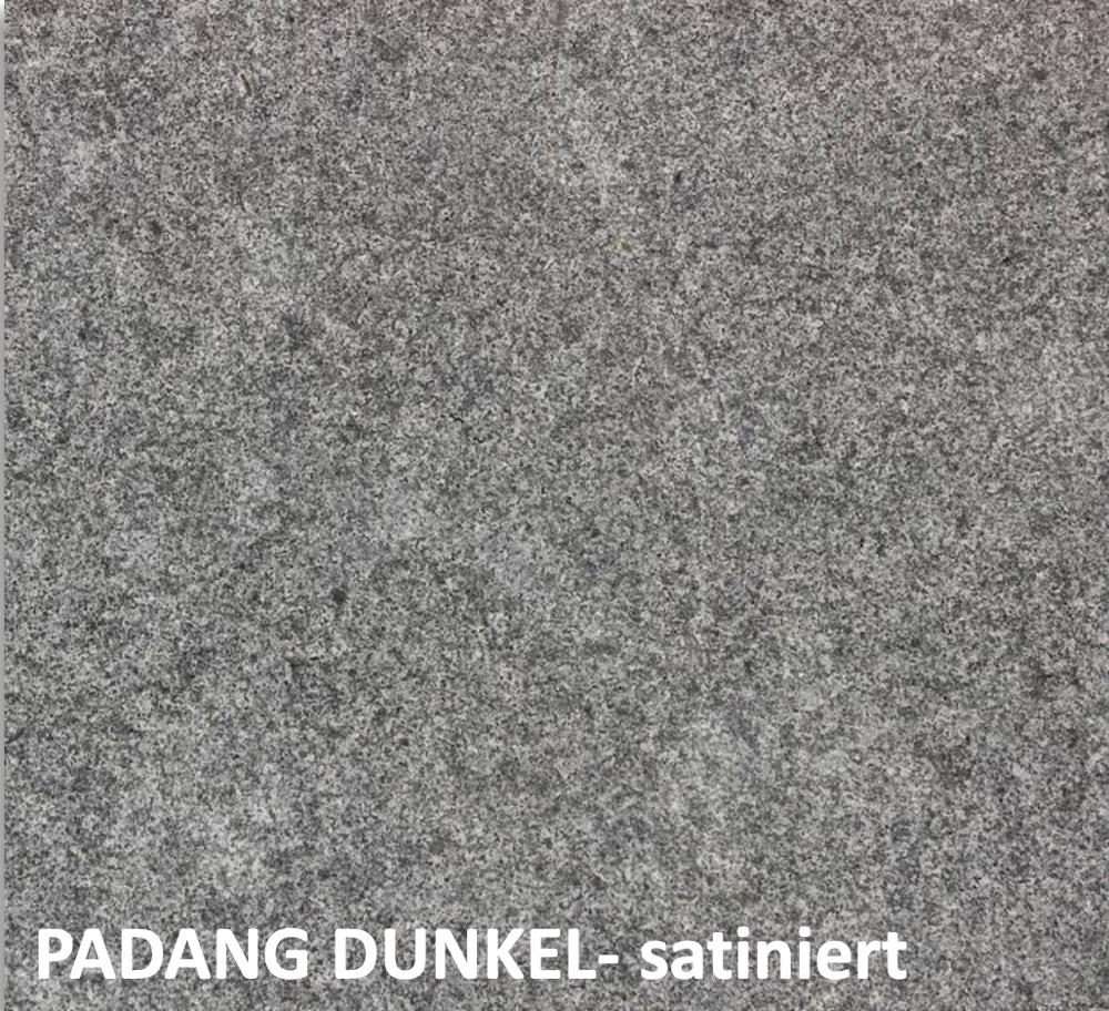 padang dunkel satiniert