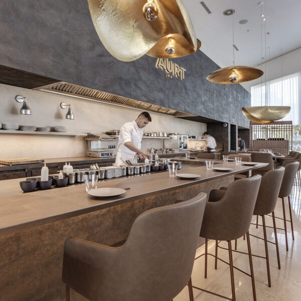Iron Corten countertop