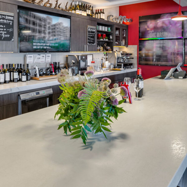 Iron frost countertop