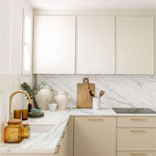 Neolith azure kitchen