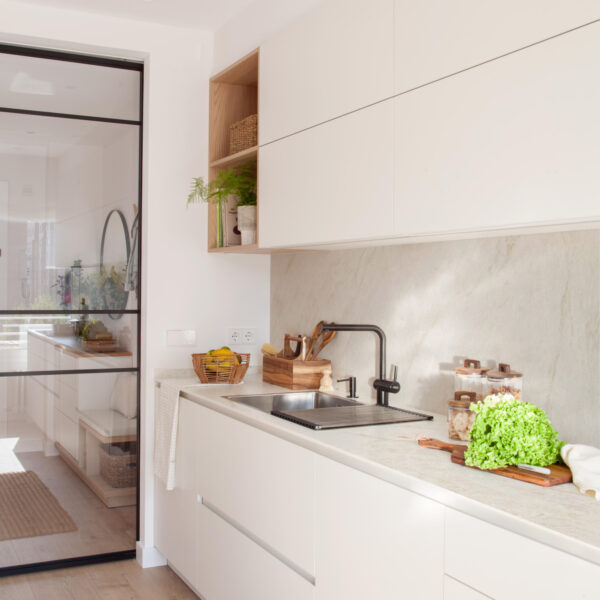Neolith taj mahal kitchen
