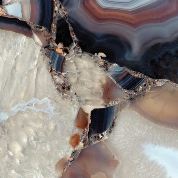 Cristal Black Agate