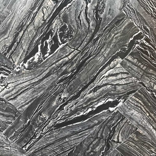 Silver Wave Herringbone
